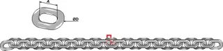 Bundkjede - 8x23 - D5 Kemper/Krone/Strautmann