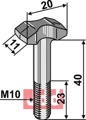 Kjede-bolt Fristein/Strautmann