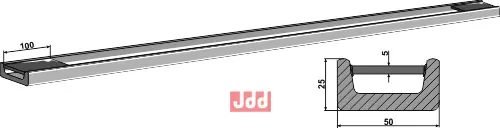 Skraper for Bundkjede - JDD Utstyr