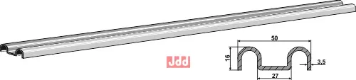Skraper for Bundkjede - JDD Utstyr
