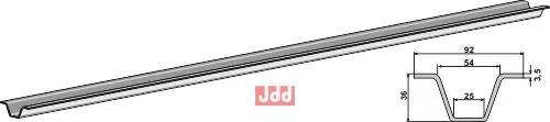 Skinne for kjedeføring - JDD Utstyr
