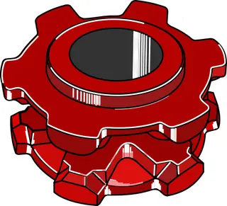 Kjedehjul 140x25