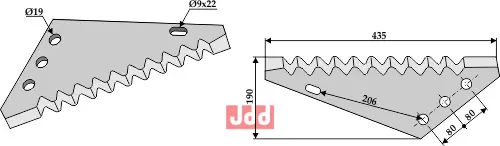 Formikser kniv - JDD Utstyr