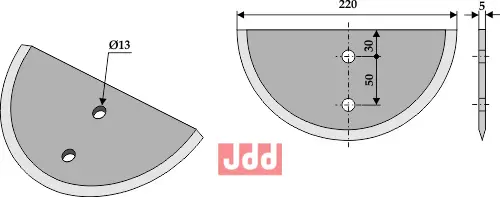 Formikser kniv - JDD Utstyr