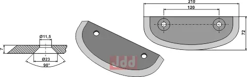 Formikser kniv - JDD Utstyr
