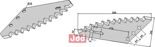 Formikser kniv - JDD Utstyr
