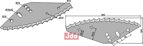 Formikser kniv - JDD Utstyr