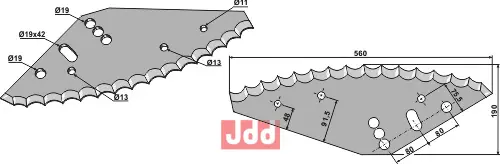 Formikser kniv - JDD Utstyr