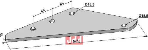 Forsterket skjærholder - JDD Utstyr
