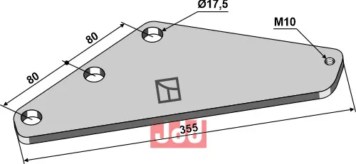 Forsterket knivholder - Umalet - JDD Utstyr