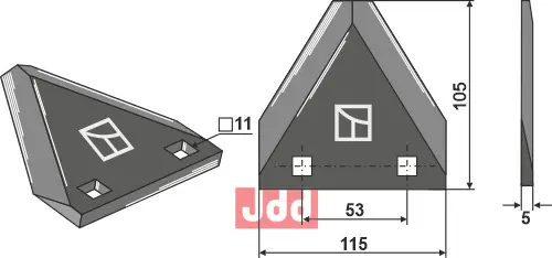 Formikser kniv - JDD Utstyr