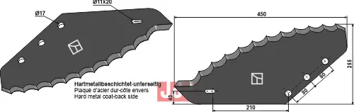 Formikser kniv - - JDD Utstyr