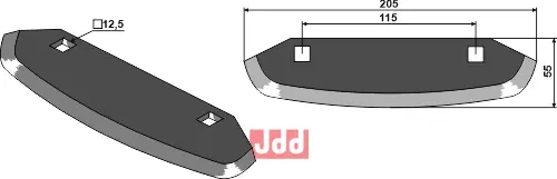 Formikser kniv - JDD Utstyr
