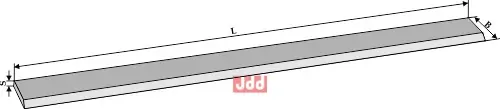 Sidekniv for ensilage 1000mm - JDD Utstyr