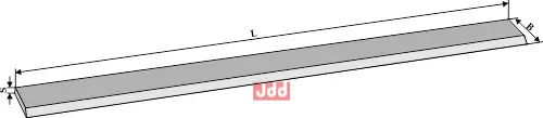 Sidekniv for ensilage 1000mm - JDD Utstyr