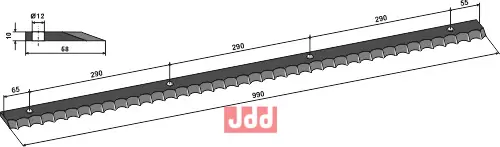 Ensilage Kniv - JDD Utstyr