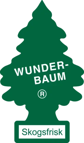 Wunder- Baum Skogfrisk 1 meter høy Papp uten lukt - dekorasjonstre