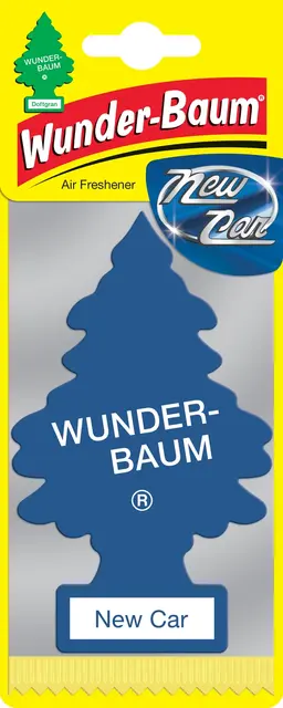 WUNDER-BAUM NEW CAR SCENT 1 stk. Den originale luftfriskeren! 