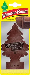 WUNDER-BAUM Leather 1-pk Råne med sti og duft av lær