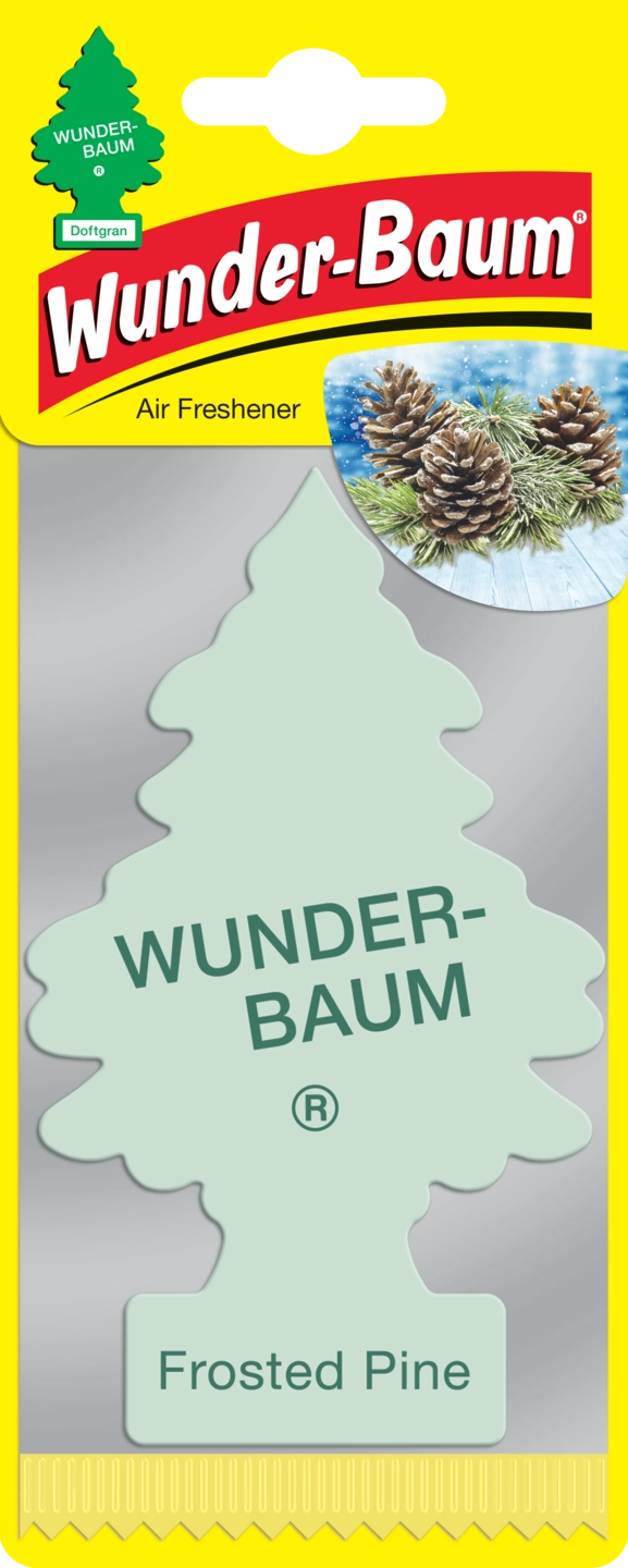 WUNDER-BAUM Frosted Pine 1-pk En Snødekt Furuskog i Bilen din