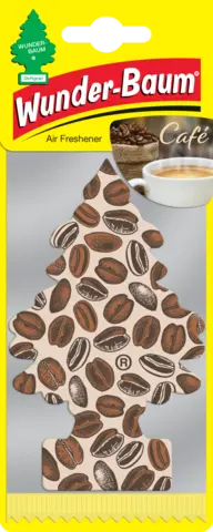 Wunder-Baum Café 1-pk Sort Kaffe på Hjul