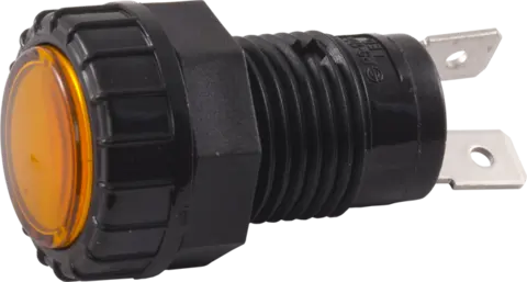 Kontrollampe 10-30V, LED, oransje
