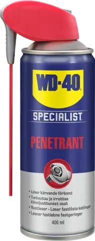 WD-40 Penetrant 400ml Effektiv Rustløser