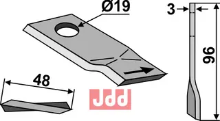 Kniv Krone/Pöttinger