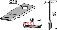 Kniv Krone/Pöttinger