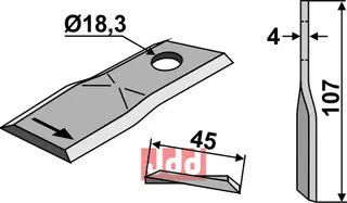 Kniv Kuhn/Fort/Morra/New Holland