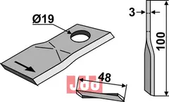 Kniv Claas/Niemeyer/Pöttinger