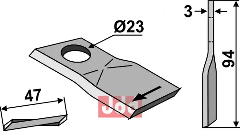 Kniv M&#246;rtl