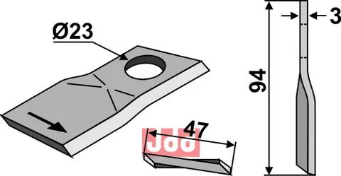 Kniv M&#246;rtl