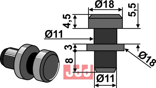 Spec. Knivbolt - JDD Utstyr