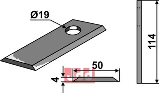 Kniv Kverneland