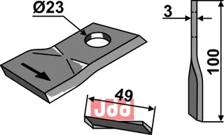 Kniv M&#246;rtl