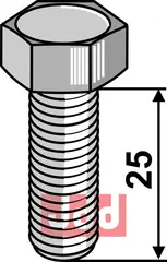 Knivbolt M10x1,5x25 - 10.9 B.C.S.