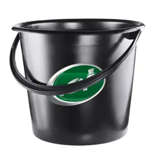 Plastbøtte 10 liter sort, Turtle Wax En Bøtte Full av Muligheter!
