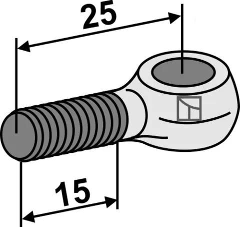 Bolt M8 x 1,25