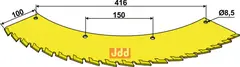 Takkede kniv - WolframCarbid - venstre Kemper/John Deere