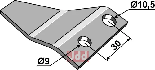 Afrenserkniv - høyre - JDD Utstyr