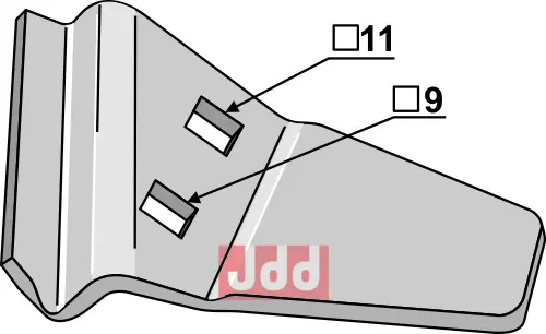 Afrenserkniv - venstre - JDD Utstyr