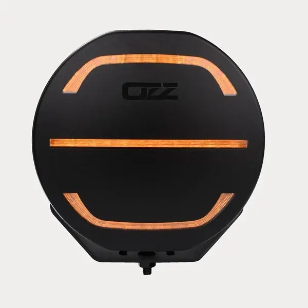 OZZ XR2 P9" LED fjernlys med parklys 15000 lumen sort hus 