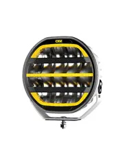 OZZ XR2 P9" LED fjernlys med parklys Hvitt hus