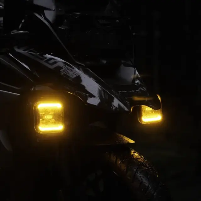 OZZ SQR 3" Ekstralys Ultra kompakt fjernlys for ATV/UTV 