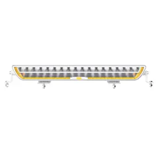 OZZ DRB1 P20" fjernlys LED-bar Hvit m/parklys