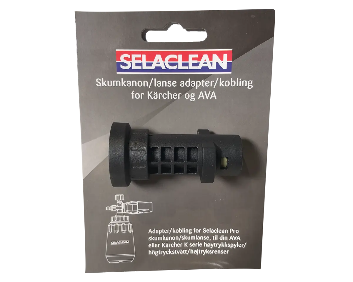 Selaclean Adapter for Kärcher og Ava For skumkanon