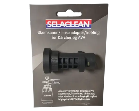 Selaclean Adapter for K&#228;rcher og Ava For skumkanon