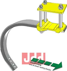 Komplet monteringsett m. C-tand