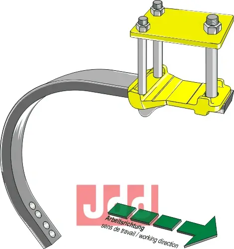 Komplet monteringsett m. C-tand - JDD Utstyr